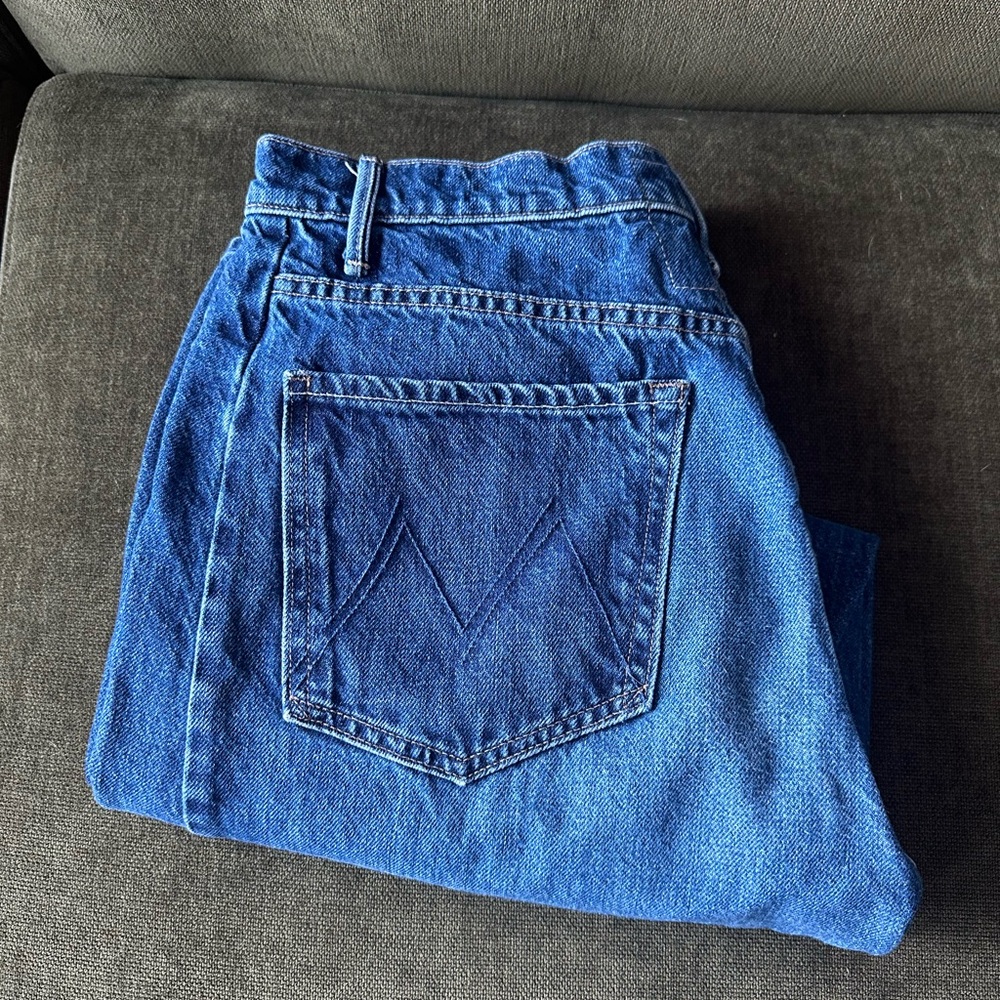 MOTHER Half-Pipe Ankle Jean